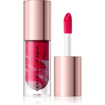 Makeup Revolution Ceramide Swirl lip gloss hidratant image4